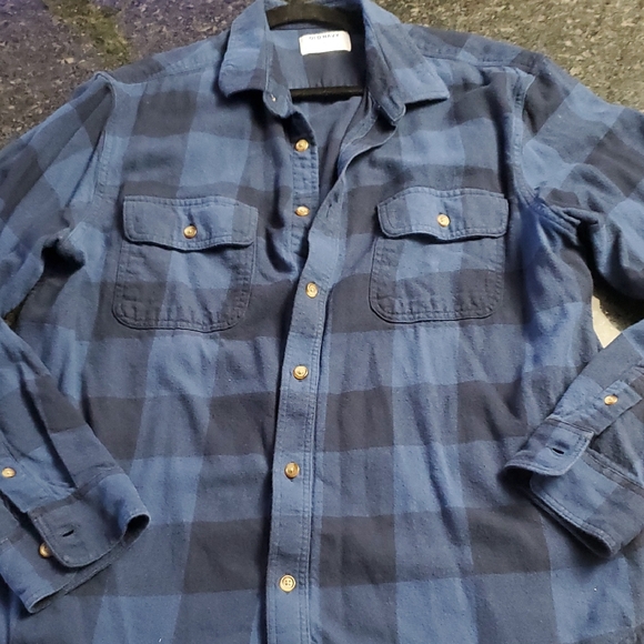 Old Navy Other - Old Navy Navy Checkered Men's Shirt